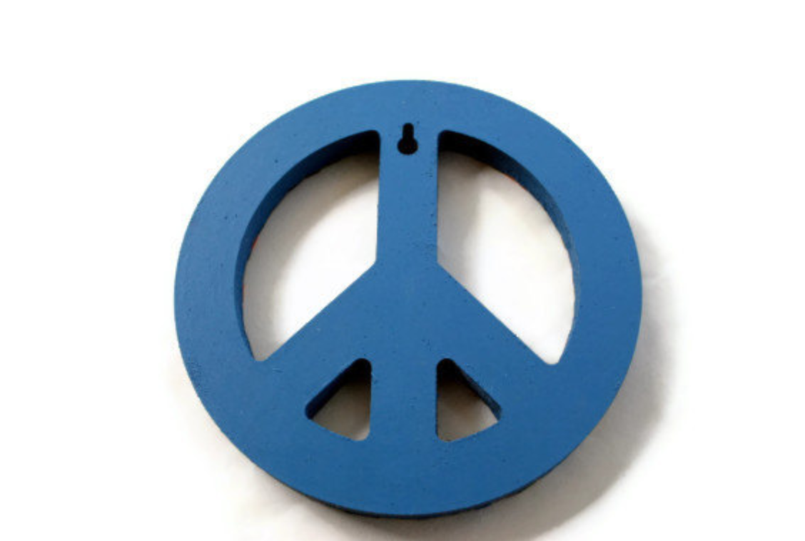 Mosaic Peace Sign on Luulla